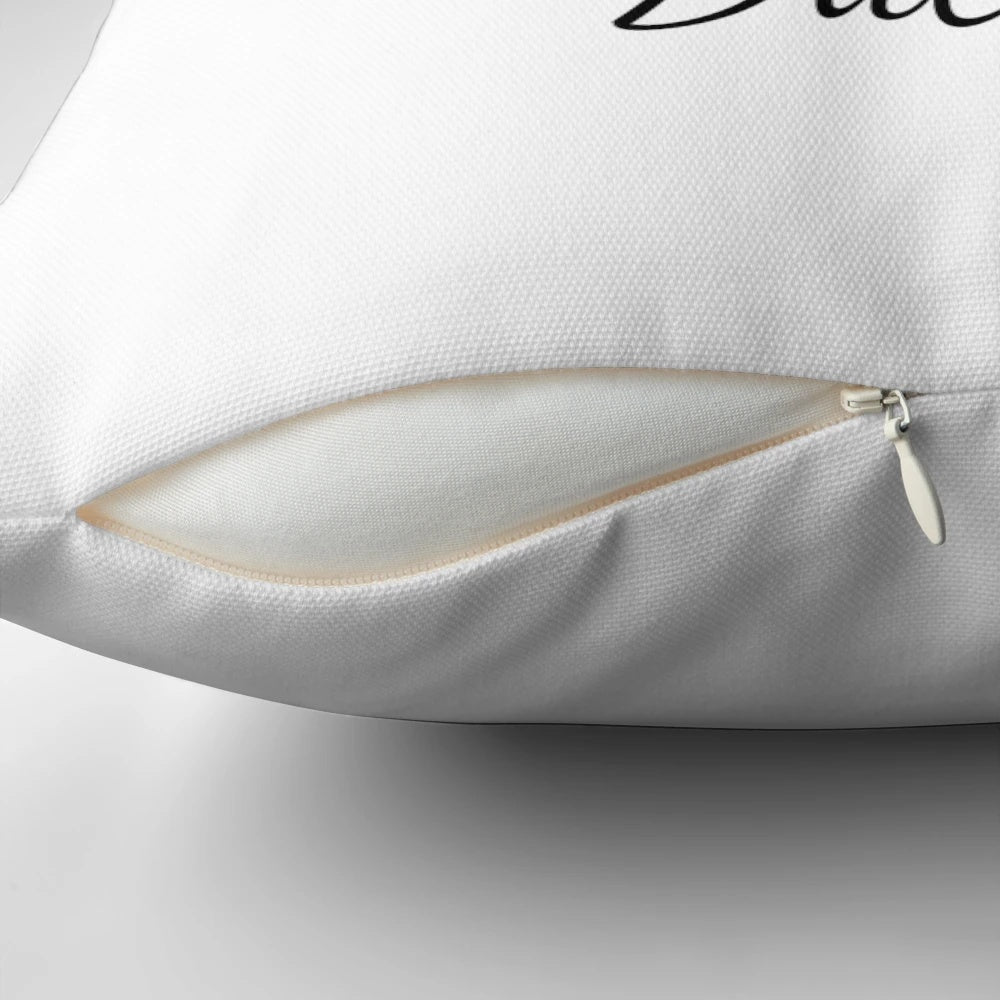 Humorous duck pillow with a witty, sarcastic quote or saying