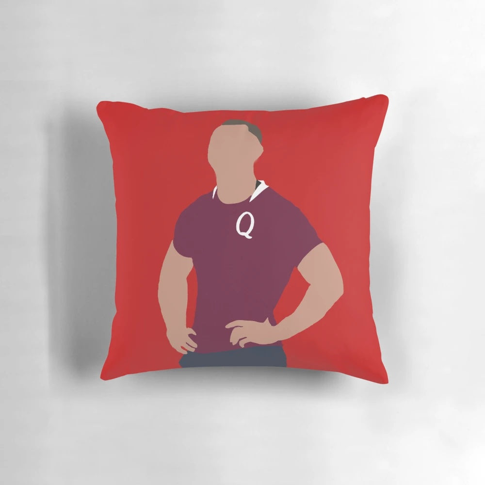 Quade Cooper Rugby Union Pillow with Minimal Heritage Design