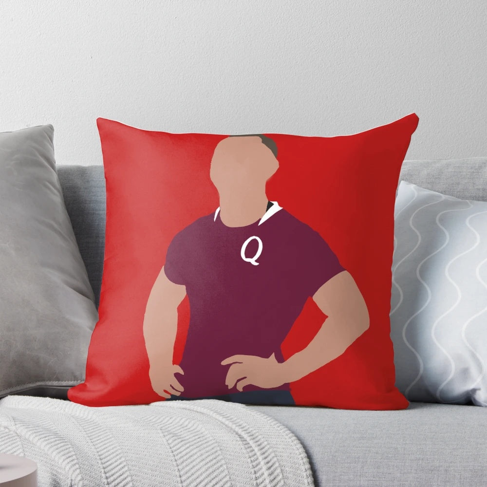 Quade Cooper Rugby Union Pillow with Minimal Heritage Design