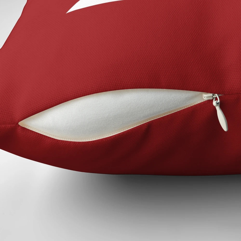 Quadrifoglio Alfa Romeo Classic Car Pillow with Clover Leaf Design