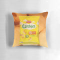 Bag of Quavers cheese-flavored curly crisps, a delightful savory snack.