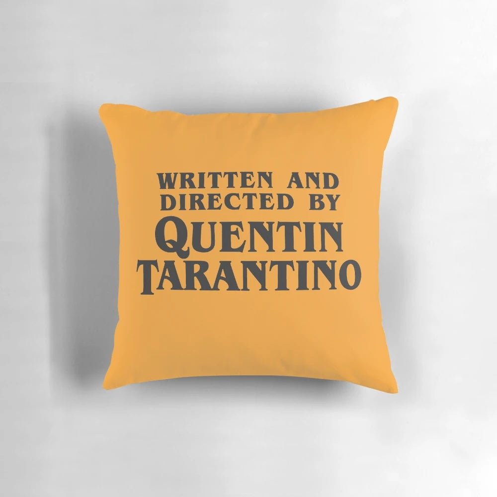 Quentin Tarantino Cult Movie Director Pillow