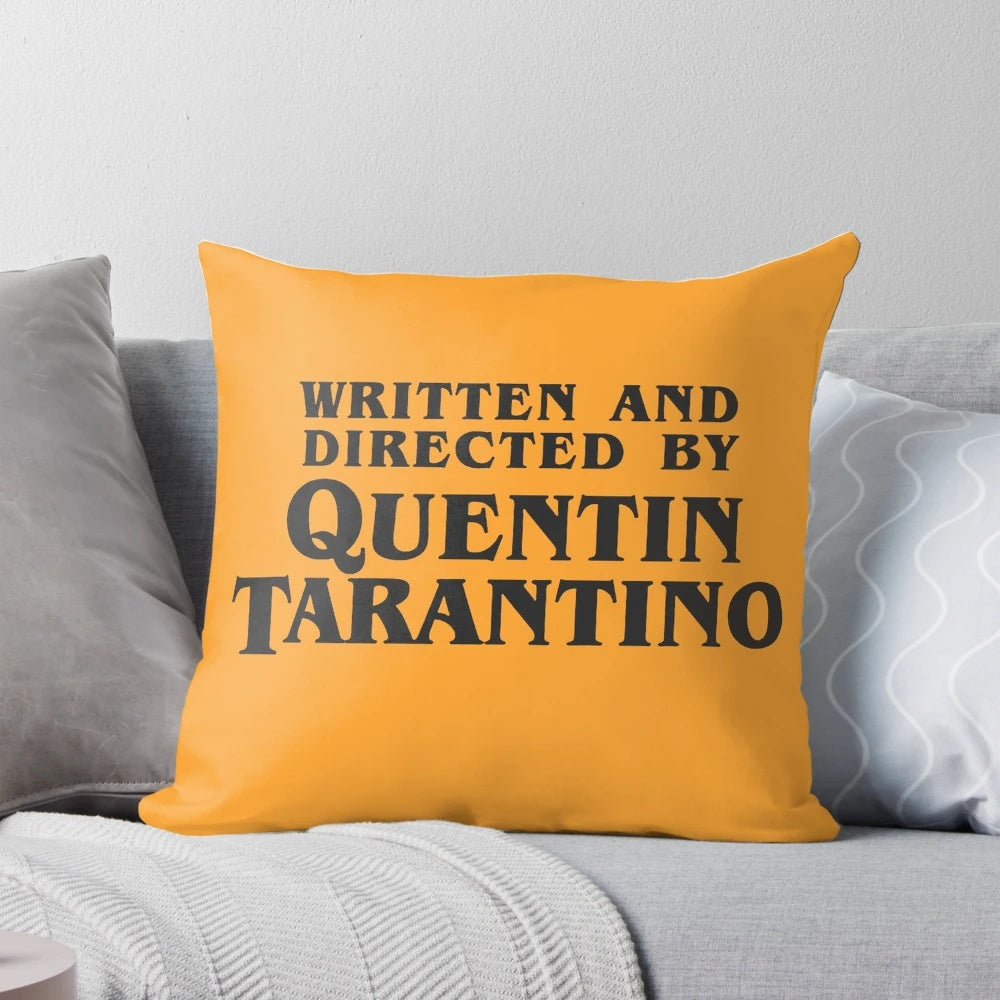 Quentin Tarantino Cult Movie Director Pillow