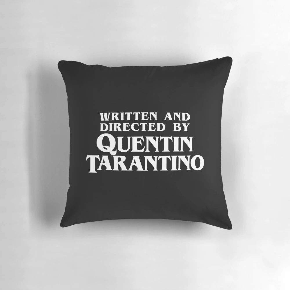 Quentin Tarantino inspired movie themed decorative pillow