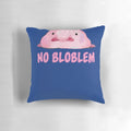 Soft, plush blobfish-shaped pillow for a whimsical home accent