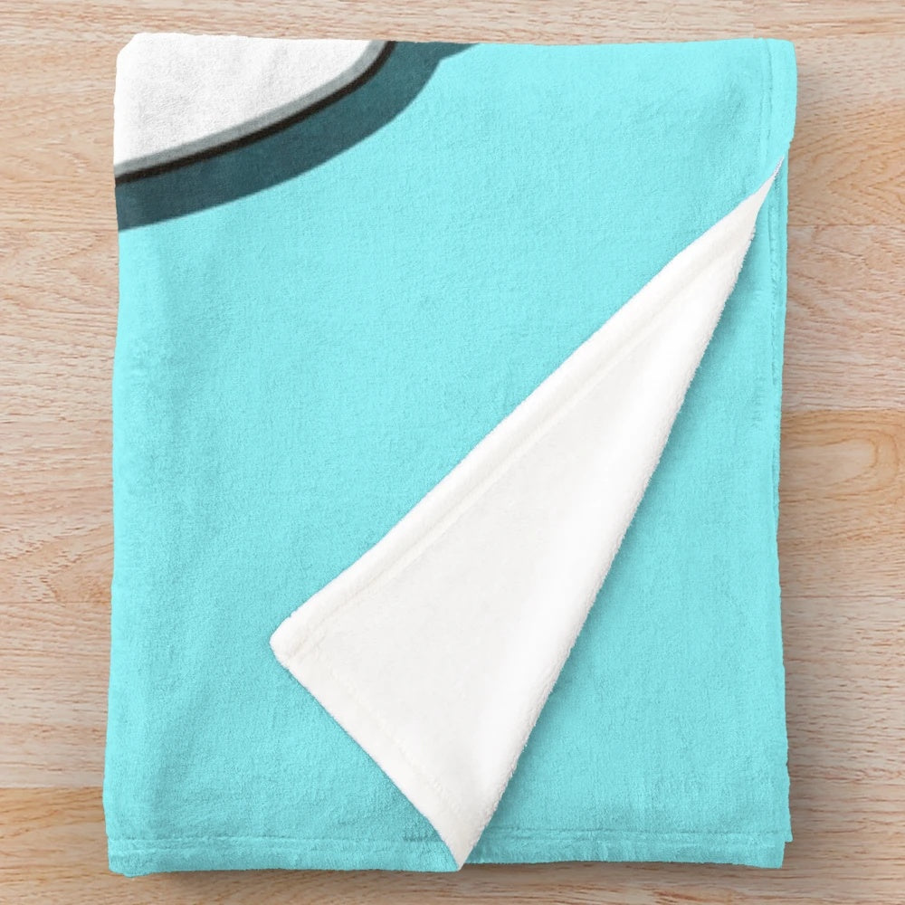 Liza Minnelli inspired plush blanket with quirky pop art design
