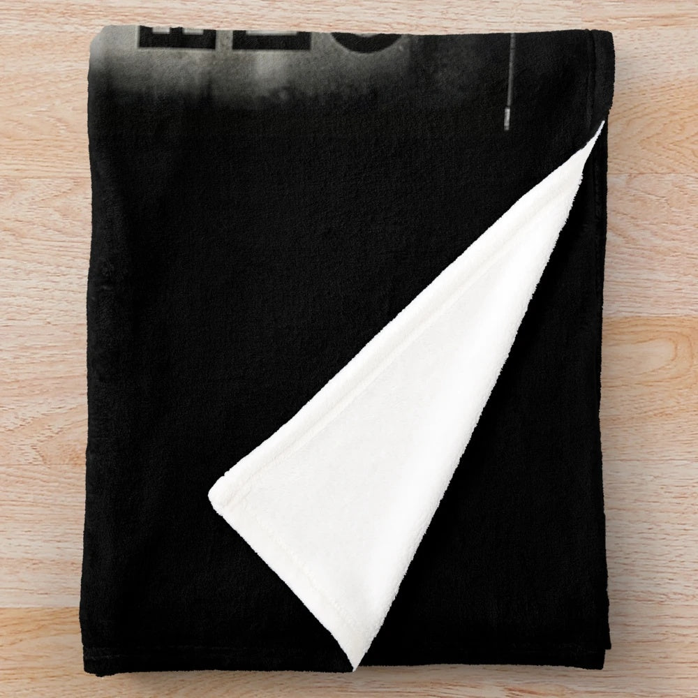 The Cure-inspired plush blanket with a funny, pandemic-themed design