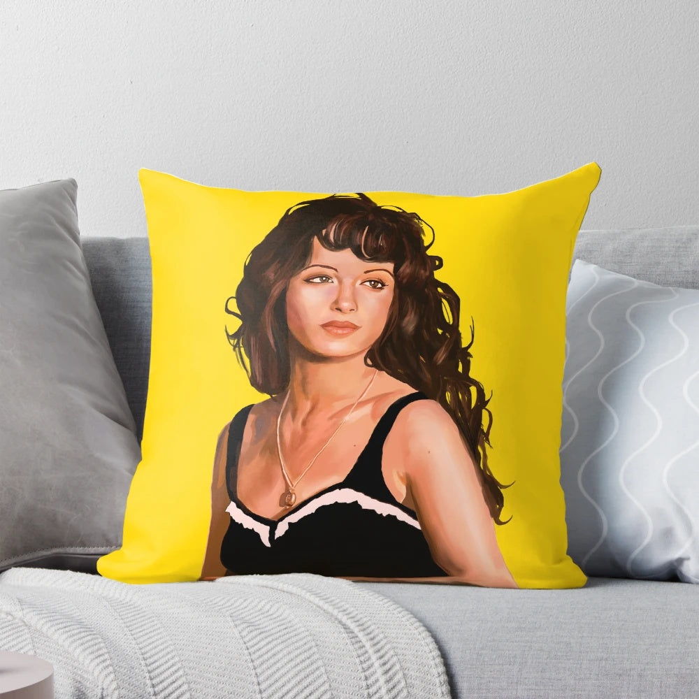 Evelyn Carnahan (Rachel Weisz) from The Mummy (1999) pillow