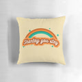 Shantay You Stay" sparkle pillow with RuPaul's Drag Race-inspired design