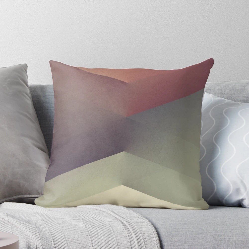 Radiant XV Pillow - Geometric, Abstract, Minimalist Pillow Design