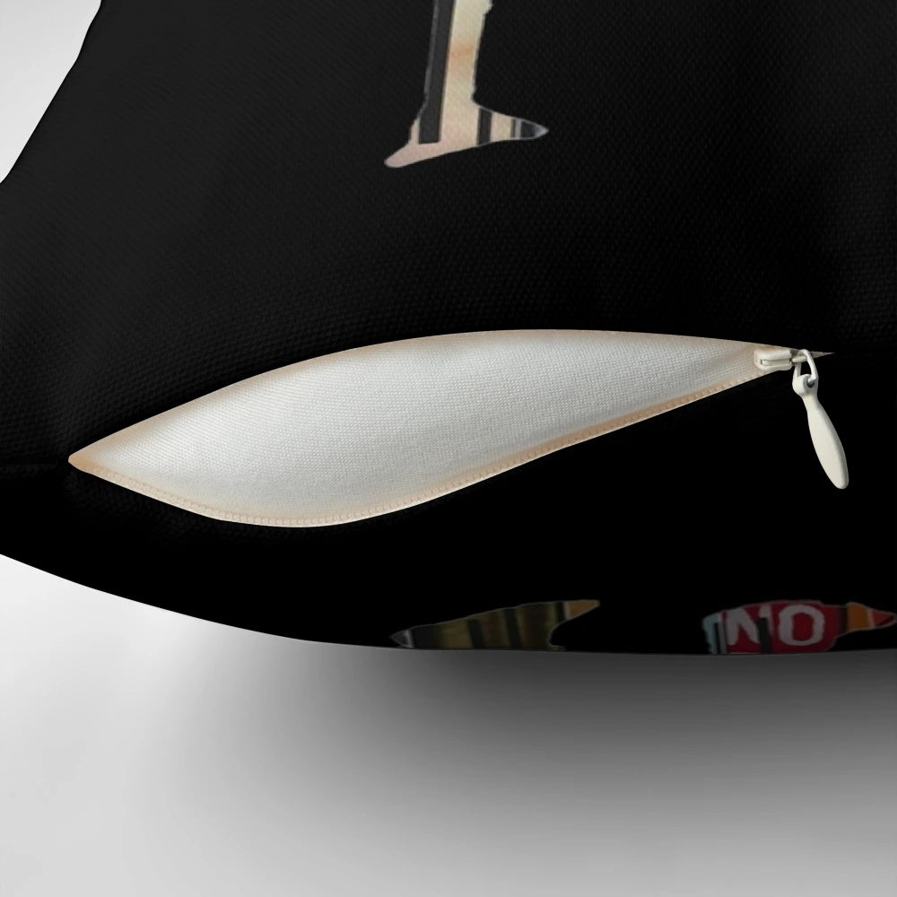 Radioheads-inspired music lover's pillow with a stylish and comfortable design
