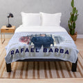 Rafael Barba inspired plush blanket