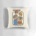 Rainy Day Fun Vintage Tattoo Throw Pillow