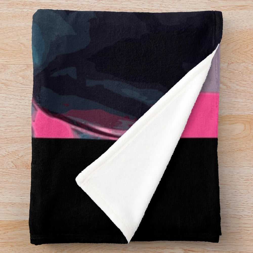 Rami Malek Mr. Robot fan art plush blanket