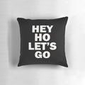Ramones "Hey Ho Let's Go" Punk Rock Throw Pillow