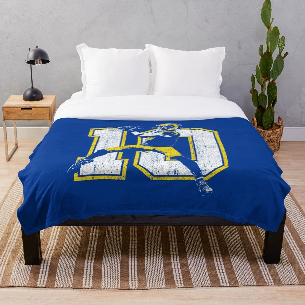 Cooper Kupp Rams Player Plush Blanket