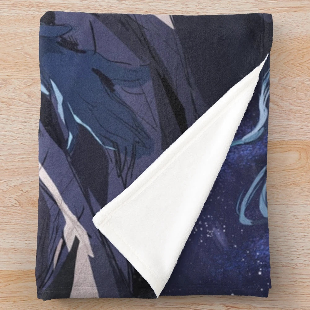 Ranni the Witch Inspired Moon Light Plush Blanket