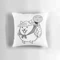 Rare Kasajizo Uber Cat Battle Cats Collectible Pillow