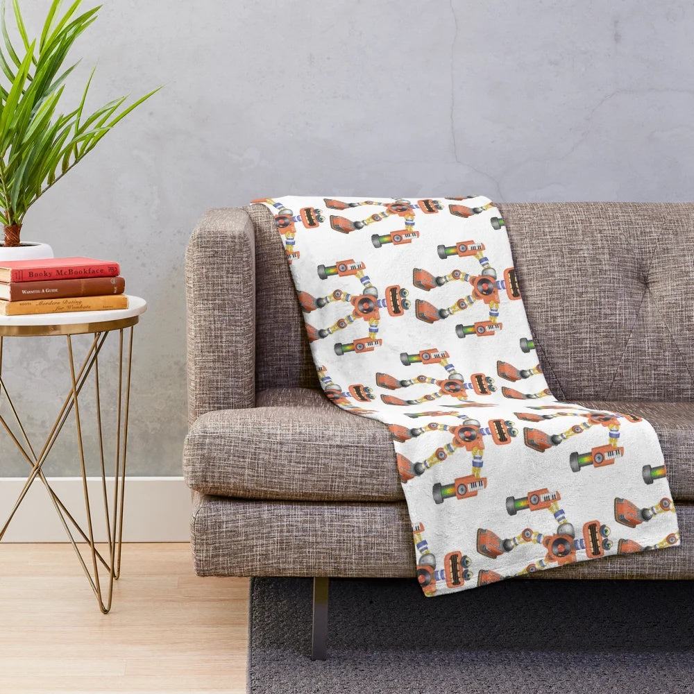 Rare Wubbox inspired plush blanket featuring characters from the game My Singing Monsters