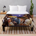 Ratatouille-inspired plush blanket featuring the logo and characters from the beloved Pixar animated film