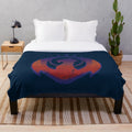 Izzet League Crest Plush Blanket for Magic the Gathering and Tabletop Gaming Fans
