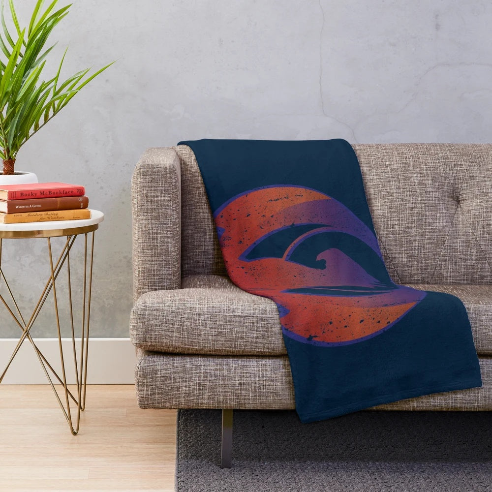 Izzet League Crest Plush Blanket for Magic the Gathering and Tabletop Gaming Fans