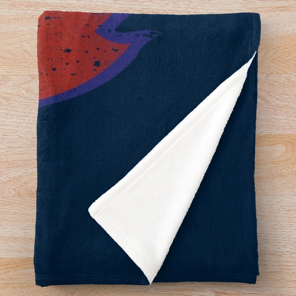 Izzet League Crest Plush Blanket for Magic the Gathering and Tabletop Gaming Fans