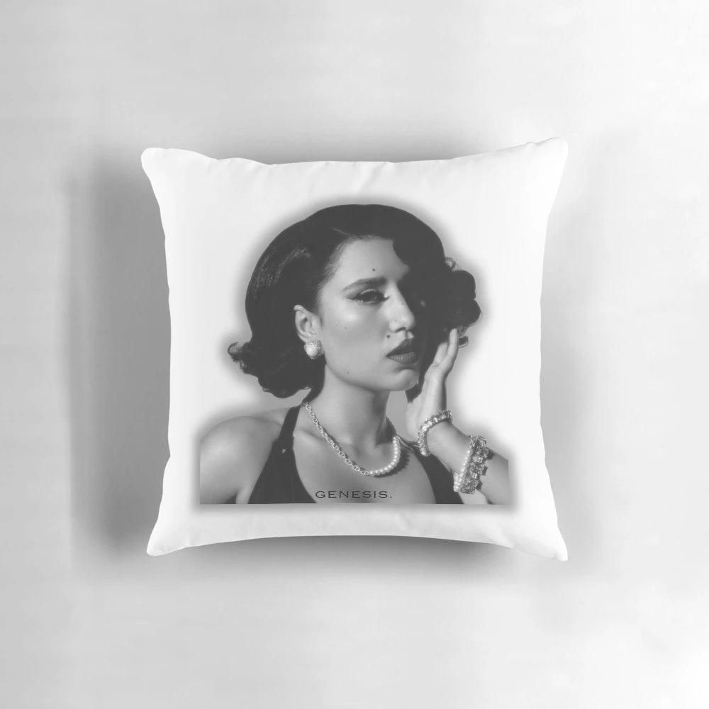 Raye Genesis Pillow featuring the artist's signature designs