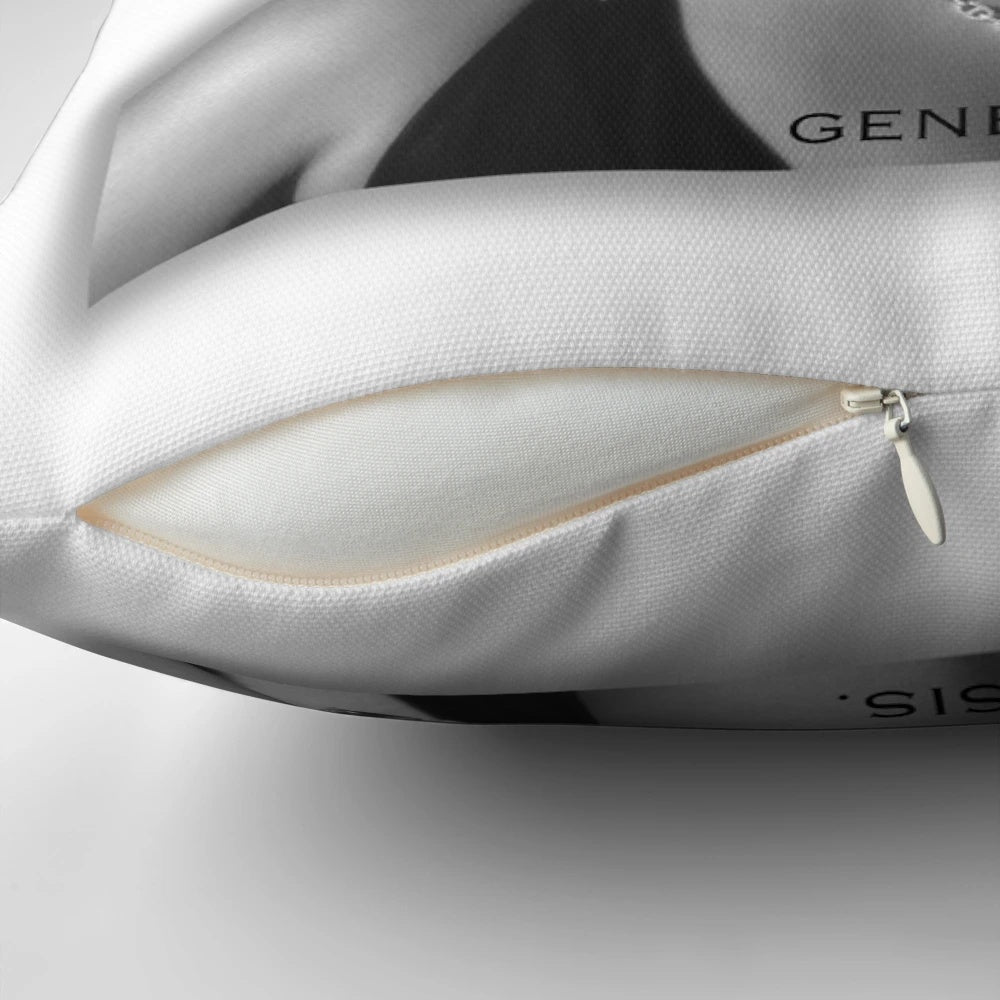 Raye Genesis Pillow featuring the artist's signature designs