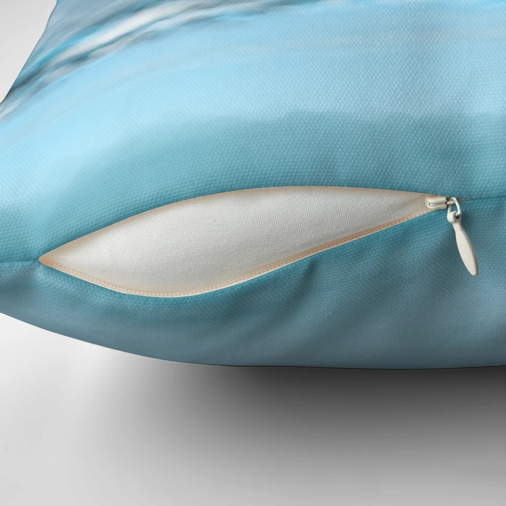 Plush Boeing 747 passenger aircraft pillow