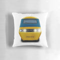 Detailed Class 43 HST (Intercity 125) train pillow, perfect for railfans and train enthusiasts