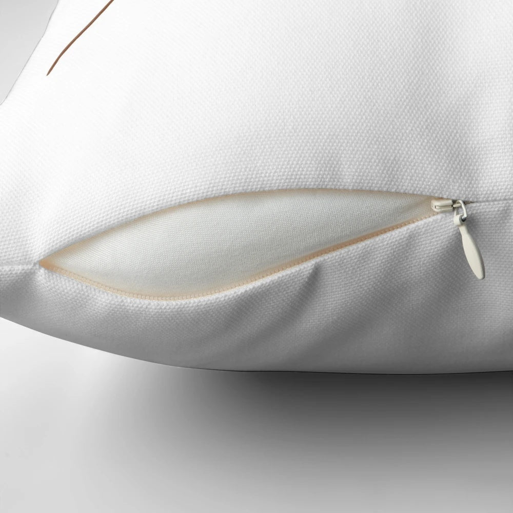 Realistic illustration of a cockroach, a unique and quirky pillow design for nature and insect art lovers