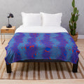 Damascus Camo Plush Blanket with Soft and Durable Fabric