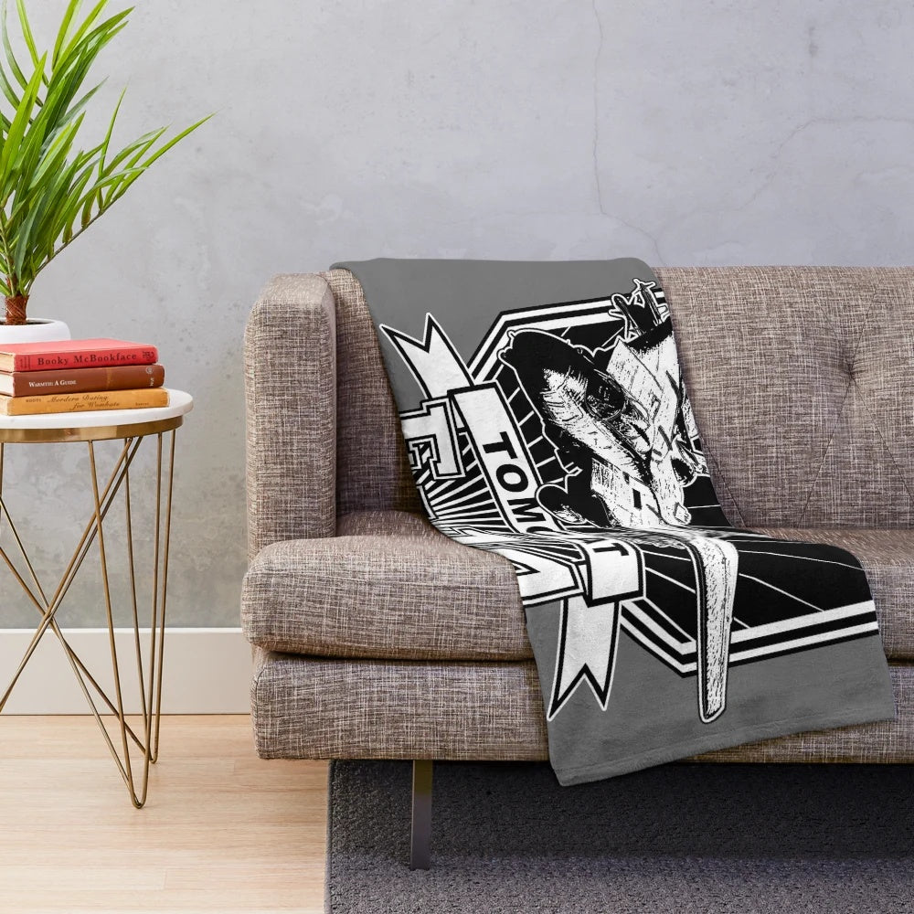 F14 Tomcat fighter jet plush blanket