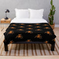 Orange Baboon Tarantula (Pterinochilus murinus) Plush Blanket
