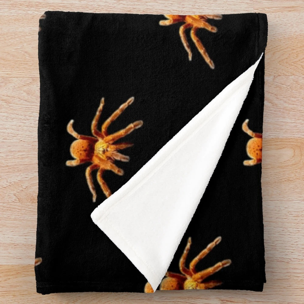 Orange Baboon Tarantula (Pterinochilus murinus) Plush Blanket
