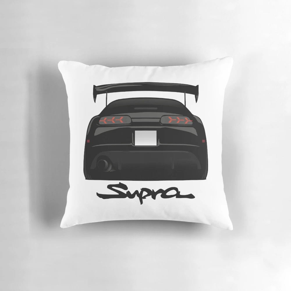 Toyota Supra MK4 2JZ Tuner Car Pillow