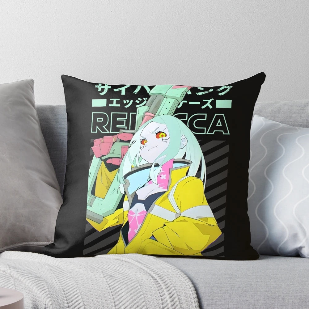 Cyberpunk Edgerunners Rebecca Anime Pillow