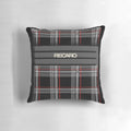 Recaro racing seat upholstery pillow with houndstooth pattern, perfect for Porsche 911 Carrera