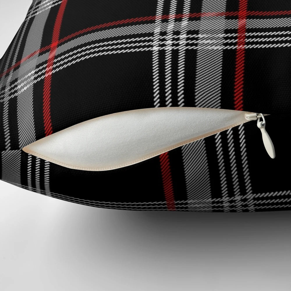 Recaro racing seat upholstery pillow with houndstooth pattern, perfect for Porsche 911 Carrera