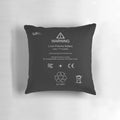 Lithium ion battery themed decorative pillow for tech enthusiasts