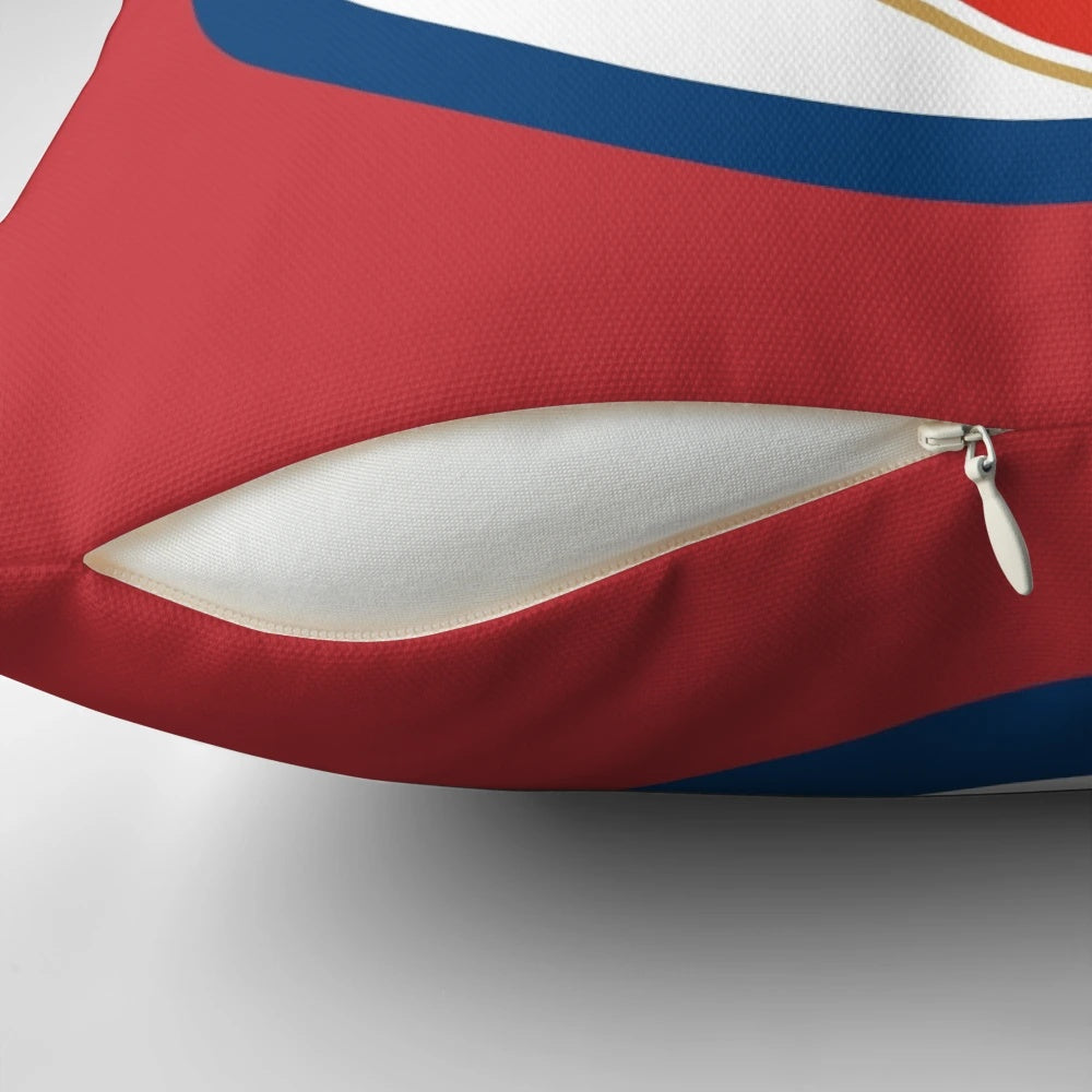 Red Star Belgrade Football Club Champions League Soccer Pillow