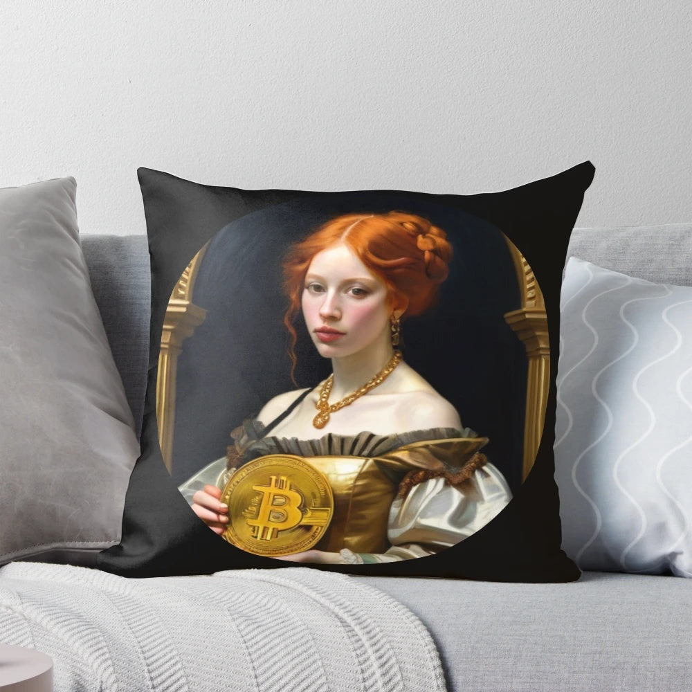 RedHead Art-D26 decorative pillow featuring artistic design