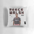 Reece Walsh Brisbane Broncos NRL Rugby League Throw Pillow