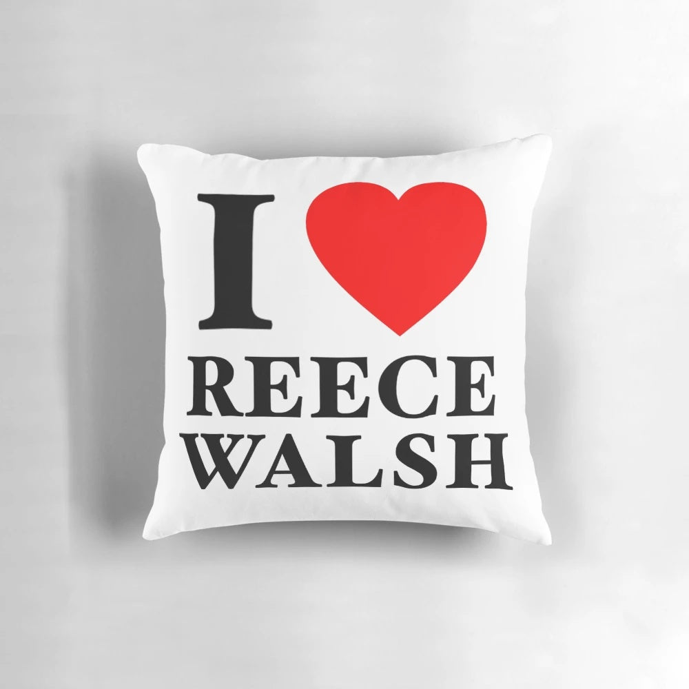 Reece Walsh Broncos player image on a quality pillow