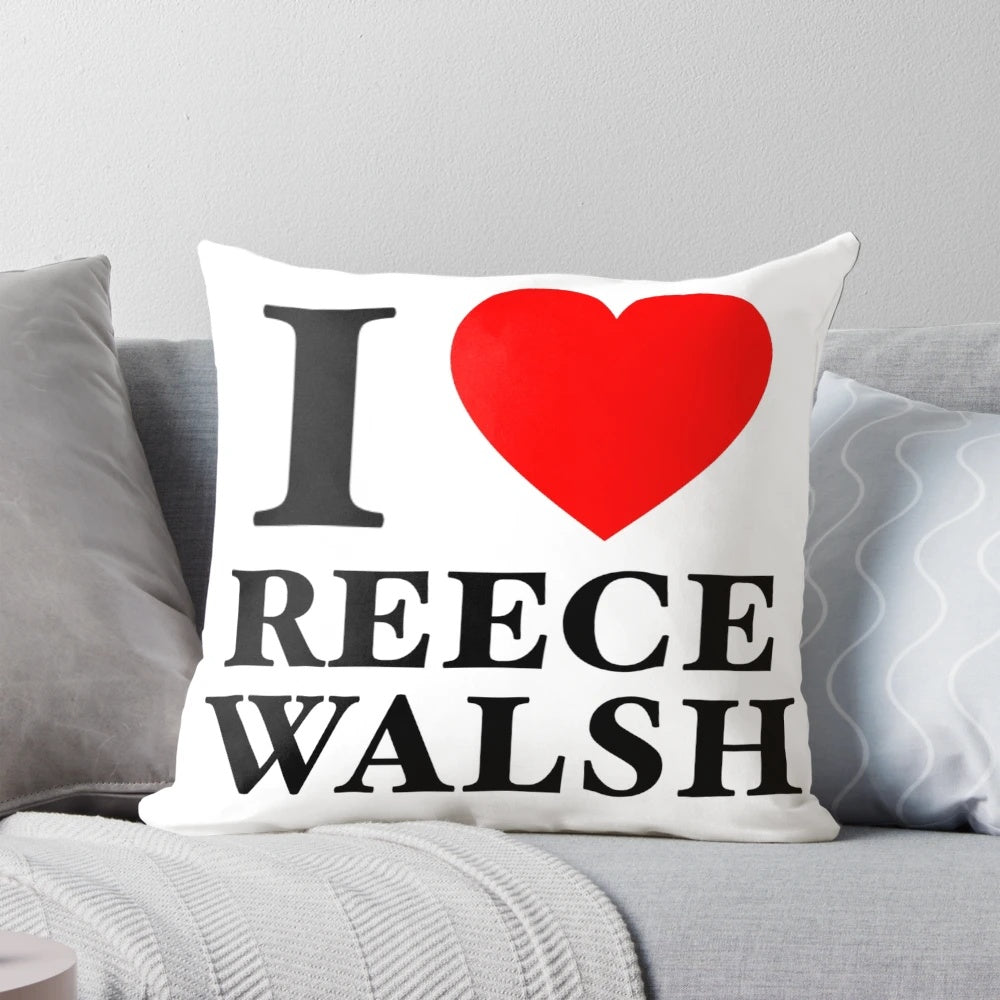 Reece Walsh Broncos player image on a quality pillow