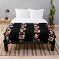 Reece Walsh inspired plush blanket featuring the NRL player's poster-style image