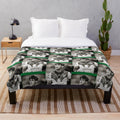 Reece Walsh inspired sports plush blanket with Maori designs