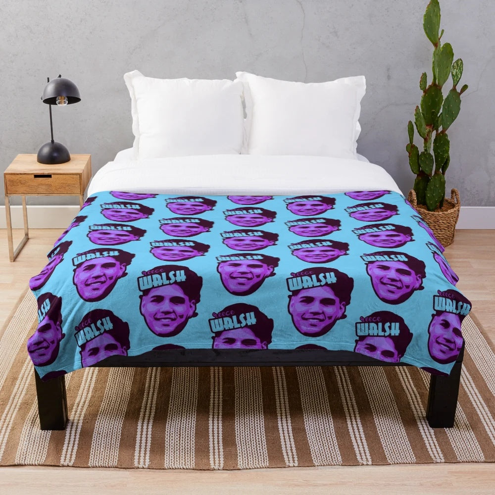 Reece Walsh NRL Rugby League Plush Blanket