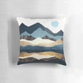 Reflect Hills Pillow - Organic, Abstract Landscape Accent for Modern Homes